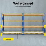 Giantz 4Mx2M Garage Shelving Warehouse Rack Orange - Image 5