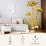 Jingle Jollys Christmas Tree 3-in-1 LED Xmas Palm Tree Party Decor 1.2/1.5/1.8M - Image 4