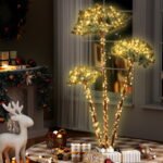 Jingle Jollys Christmas Tree 3-in-1 LED Xmas Palm Tree Party Decor 1.2/1.5/1.8M - Image 7