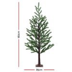 Jingle Jollys Christmas Tree 1.8M Pre-lit LED Xmas Tree 8 Modes Party Decoration - Image 2