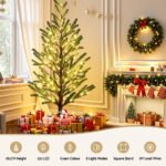 Jingle Jollys Christmas Tree 1.8M Pre-lit LED Xmas Tree 8 Modes Party Decoration - Image 3
