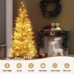 Jingle Jollys 1.8M LED Christmas Tree 8 Modes Adjustable Multi Color Light Snowy - Image 4