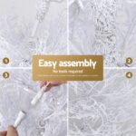 Jingle Jollys 1.8M LED Christmas Tree 8 Modes Adjustable Multi Color Light Snowy - Image 6