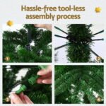 Jingle Jollys Christmas Tree 2.1M LED Sparse Xmas Tree 860 Tips Party Decoration - Image 5