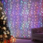 3X6M Christmas Lights Curtain Light 960 LED RGB Remote Jingle Jollys - Image 7