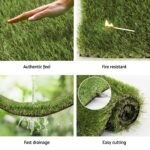 Prime Turf Artificial Grass 45mm 2mx5m Synthetic Fake Lawn Turf Plastic Plant 4-coloured - Image 5