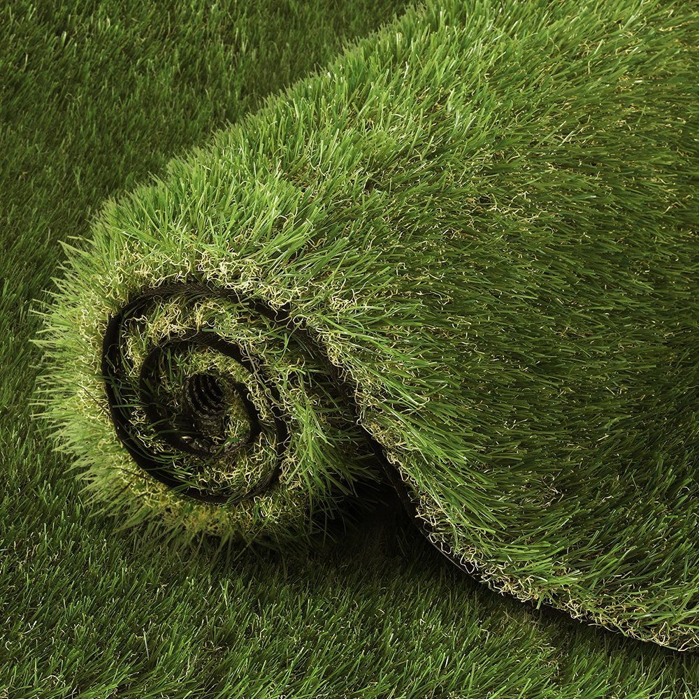 AR-GRASS-45-205M-4C-186139-06 Prime Turf Artificial Grass 45mm 2mx5m Synthetic Fake Lawn Turf Plastic Plant 4-coloured - Image 1