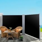Instahut Side Awning Outdoor Blinds Sun Shade Retractable Screen 2X6M BK - Image 8