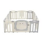 Keezi Baby Playpen 16 Panels Foldable Toddler Fence Safety Play Activity Centre - Image 4