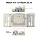 Keezi Baby Playpen 16 Panels Foldable Toddler Fence Safety Play Activity Centre - Image 7