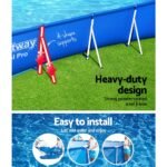 Bestway Swimming Pool 400x211x81cm Steel Frame Above Ground Pools 5700L - Image 4