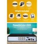 UL-tech CCTV Security System 8CH DVR 4 Cameras 2TB Hard Drive - Image 4
