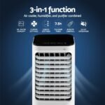 Devanti 12L Evaporative Air Cooler Conditioner - Image 4