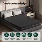 Giselle 18cm Memory Foam Mattress Green Tea Foam Cool Gel Foam Mattresses Double - Image 4