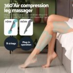 Livemor Foot Massager Leg Knee Massager with Air Compression 3 Massage Modes Heating - Image 4