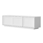 Artiss TV Unit Entertainment Unit Storage Cabinet 160cm White - Image 2