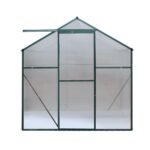 Green Fingers Greenhouse 2.52x1.9x1.83M Aluminium Polycarbonate Green House Garden Shed - Image 3