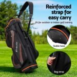 Everfit 14 Ways Dividers Golf Bag Stand Insulated Carry Bag Zippered Rain Cover - Image 6