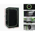 Green Fingers Grow Tent Light Kit 100x100x200CM 4500W LED Full Spectrum - Image 4