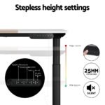 Artiss Standing Desk Motorised Electric Dual Motor 120CM - Image 5