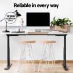 Artiss Standing Desk Motorised Electric Dual Motor 120CM - Image 6