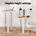 120CM Artiss Electric Standing Desk Sit Stand Desks Home Office Computer Desk - Image 6