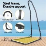 Gardeon Hammock Hanging Chair with Heavy Duty Steel Stand - Image 5