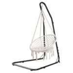Gardeon Hammock Hanging Chair with Steel Stand - Image 3