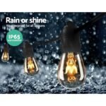 65m LED Festoon String Lights Outdoor Christmas Wedding Waterproof Garden Decor - Image 6