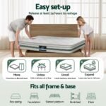 20cm Giselle Mattress Double Green Tea Mattresses - Image 7