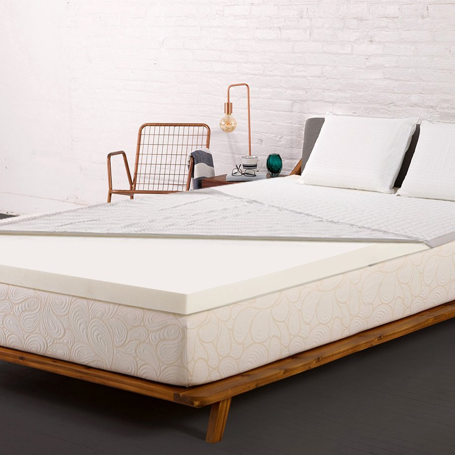 MATTRESS-TOP-8-Q-202502281418-00 Giselle Bedding Memory Foam Mattress Topper 8cm Queen - Image 1