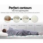 Giselle Bedding Memory Foam Mattress Topper 8cm Queen - Image 4