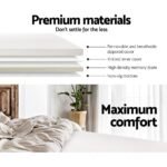 Giselle Bedding Memory Foam Mattress Topper 8cm Queen - Image 5