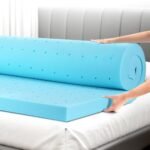 Giselle Bedding Memory Foam Mattress Topper Ventilated Cool Gel 8cm King Single
