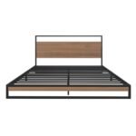 Artiss Bed Frame Queen Size Metal Frame DANE with Mattress - Image 3