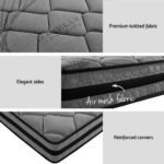 Artiss Bed Frame Queen Size Metal Frame DANE with Mattress - Image 5