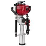 Giantz Petrol Post Driver 38CC 4-Stroke Rammer Pile Star Picket Fence Hole Drive Red - Image 3