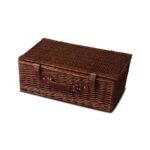 Alfresco 4 Person Picnic Basket Set Insulated Blanket Storage Bag - Image 3