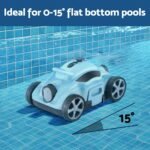 Aqua Buddy Robotic Pool Cleaner Automatic Floor Vacuum Robot Swimming Cordless - Image 5