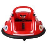 Kids Ride On Car Bumper Electric Ride On Cars Light Remote Angry Birds Sticker Red - Image 3