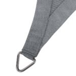 Instahut Shade Sail 5x6m Rectangle 280GSM 98% Grey Shade Cloth - Image 3