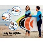 Weisshorn Stand Up Paddle Board 11ft Inflatable SUP Surfboard Paddleboard Kayak Surf Red - Image 6