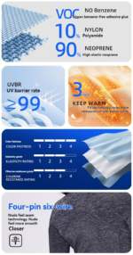 2MM jellyfish suit diving wet clothes jellyfish suit snorkeling swimsuit super elastic skin-friendly 2-piece jumpsuit+stockings - Image 14