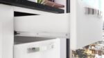 Free Standing Steel Kitchen Cabinet/Cupboard with Countertop Storage - Pratika White Flatpack DIY - Image 3