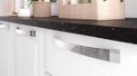 Free Standing Steel Kitchen Cabinet/Cupboard with Countertop Storage - Pratika White Flatpack DIY - Image 5