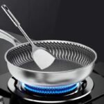 Tri-Ply 316 Frying Pan 32cm Double-Sided - Image 6