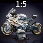 Motorcycle Blocks Model for Teens & Adults - Image 3
