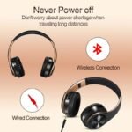 Wireless Bluetooth Headphones Gold - Image 2