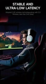 Wireless Gaming Headset with Surround Sound - Image 5