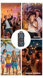 3000W Portable Wireless Speaker with Dual Subwoofers - Image 5